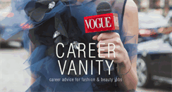 Desktop Screenshot of careervanity.com